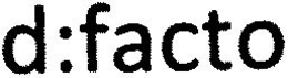 D:FACTO trademark