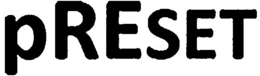 PRESET trademark