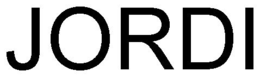 JORDI trademark