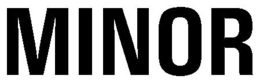 MINOR trademark