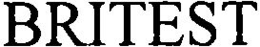 BRITEST trademark