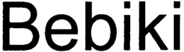 BEBIKI trademark