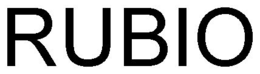 RUBIO trademark