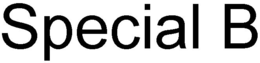 SPECIAL B trademark