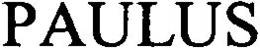 PAULUS trademark