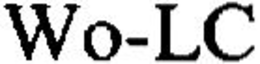 WO-LC trademark