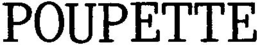 POUPETTE trademark