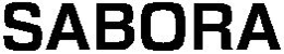 SABORA trademark
