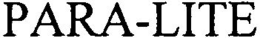 PARA-LITE trademark