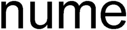 NUME trademark
