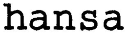 HANSA trademark