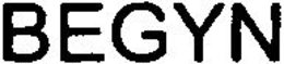 BEGYN trademark