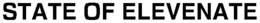 STATE OF ELEVENATE trademark