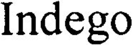 INDEGO trademark