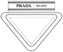 PRADA - MILANO trademark