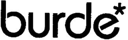 BURDE trademark