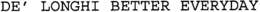 DE' LONGHI BETTER EVERYDAY trademark