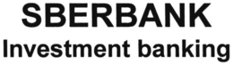 SBERBANK INVESTMENT BANKING trademark