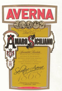 AVERNA AMARO SICILIANO SALVATORE FRATELLI trademark