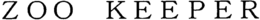 ZOO KEEPER trademark