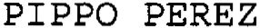 PIPPO PEREZ trademark