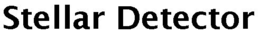 STELLAR DETECTOR trademark