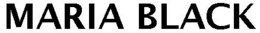 MARIA BLACK trademark