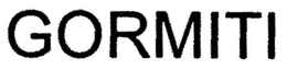 GORMITI trademark