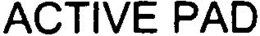 ACTIVE PAD trademark