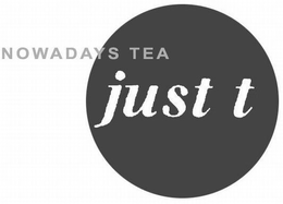 NOWADAYS TEA JUST T trademark
