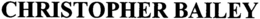 CHRISTOPHER BAILEY trademark