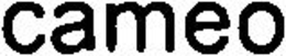 CAMEO trademark