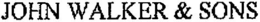 JOHN WALKER & SONS trademark