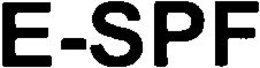 E-SPF trademark