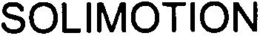 SOLIMOTION trademark