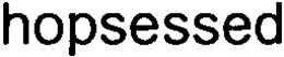 HOPSESSED trademark