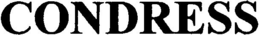 CONDRESS trademark