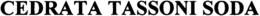 CEDRATA TASSONI SODA trademark