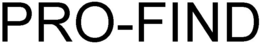 PRO-FIND trademark