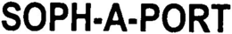 SOPH-A-PORT trademark
