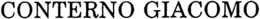 CONTERNO GIACOMO trademark