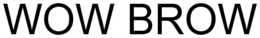 WOW BROW trademark