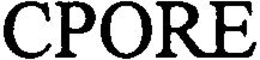 CPORE trademark