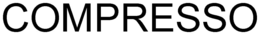 COMPRESSO trademark