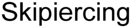 SKIPIERCING trademark
