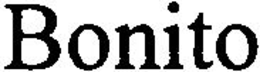 BONITO trademark