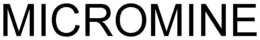 MICROMINE trademark