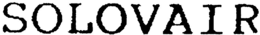 SOLOVAIR trademark