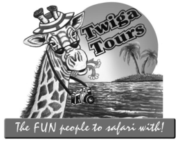 TWIGA TOURS THE FUN PEOPLE TO SAFARI WITH! trademark