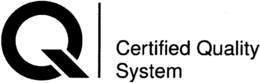 Q CERTIFIED QUALITY SYSTEM trademark
